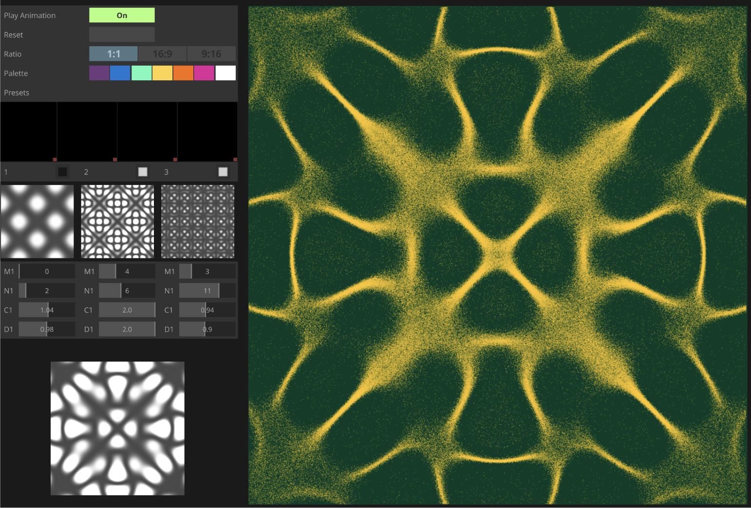 Sonic branding visualization for Forest Carbon
