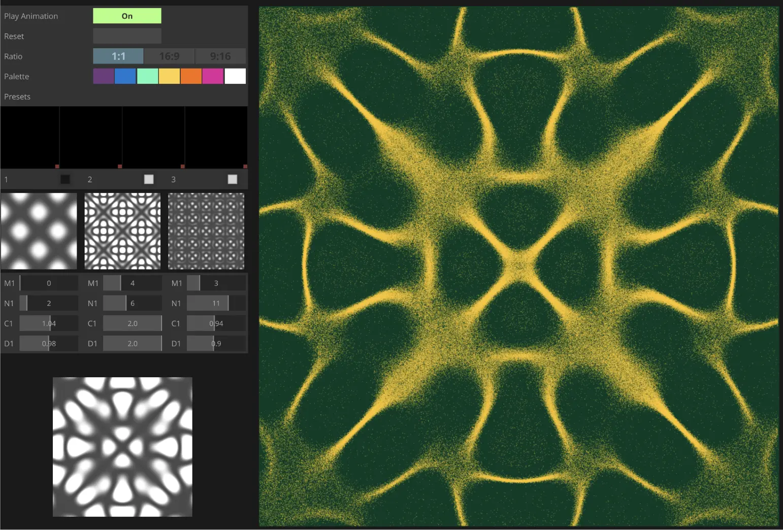Sonic branding visualization for Forest Carbon