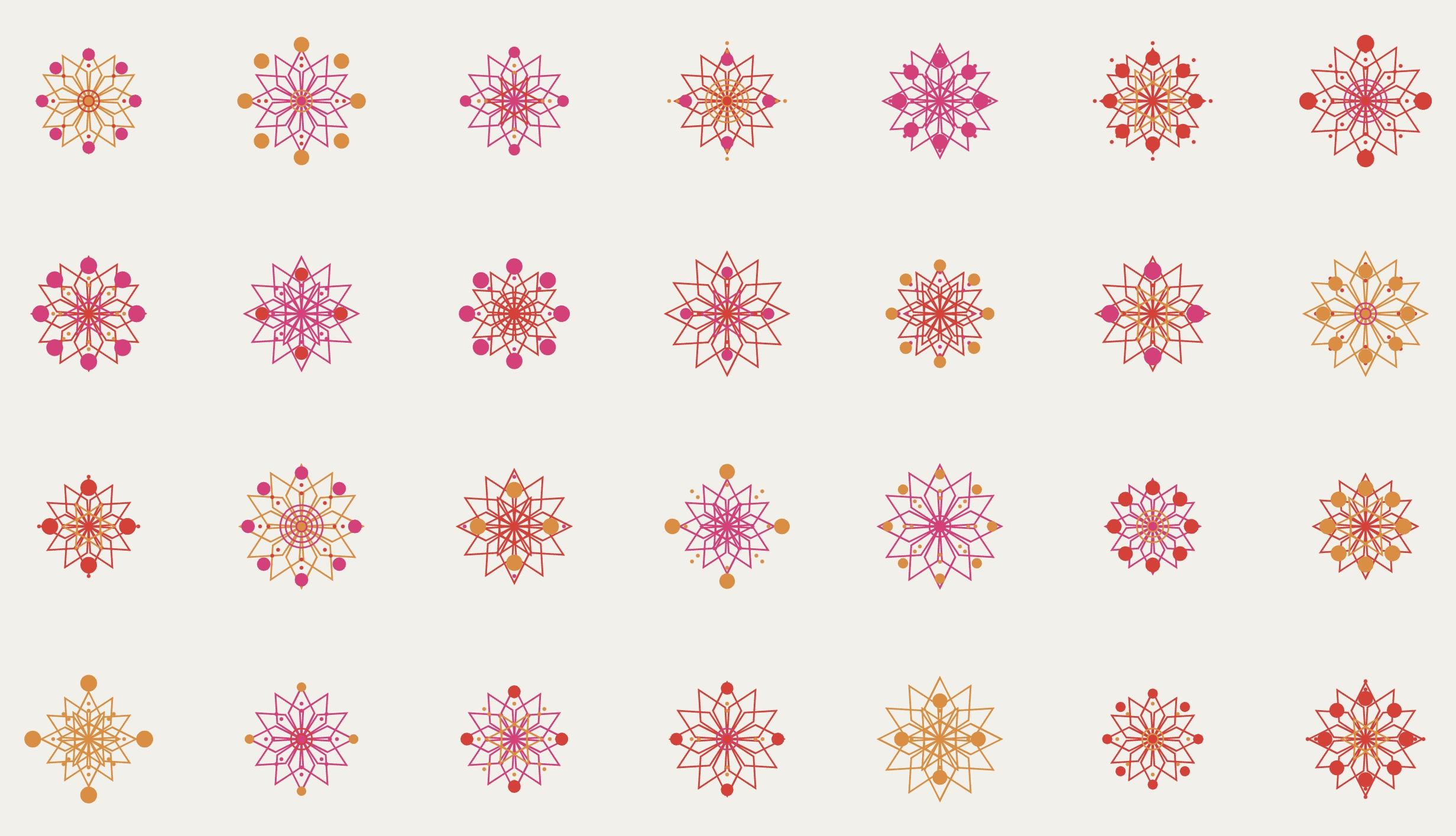 Generative branding visual exploration