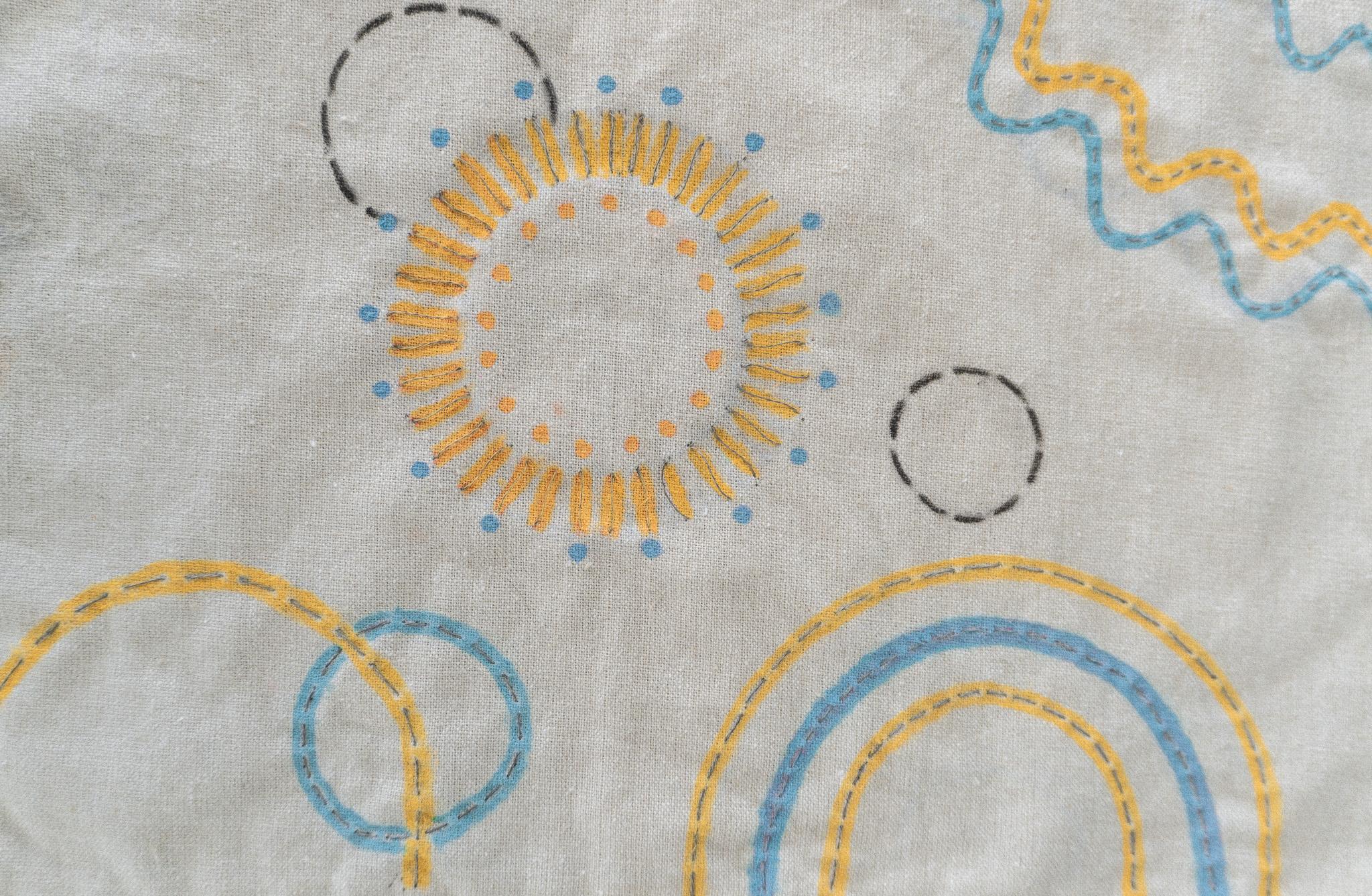 Touch zones on the playmat